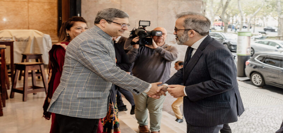 The launch of year-long Celebration of 50 years of diplomatic relations between India and Portugal, inagurated with a three day film festival by FM Paulo Rangel